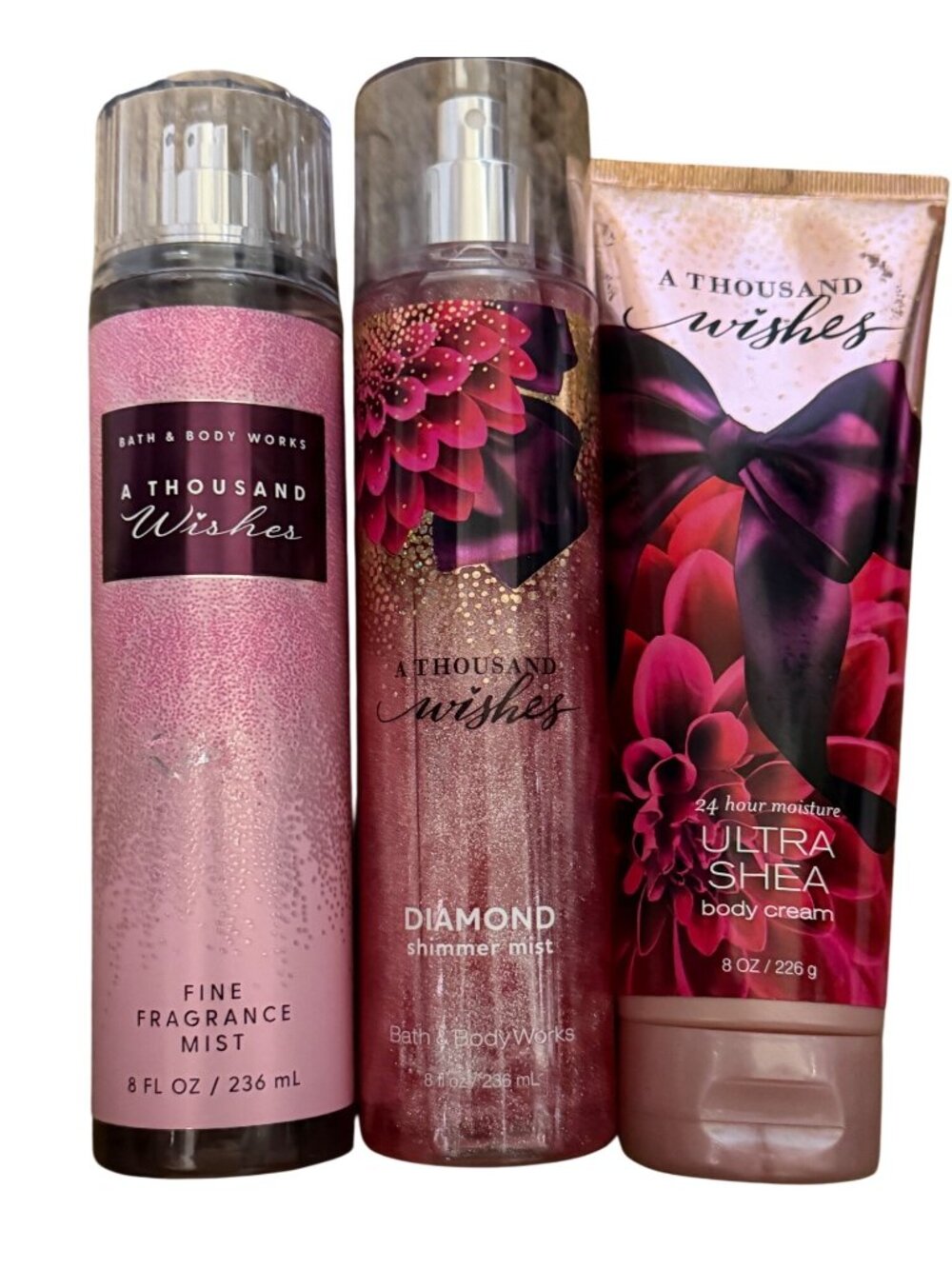 Bath & Body Works A Thousand Wishes Set - Fine Fragrance Mist Diamond Shimmer